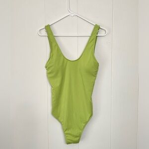 Lime Green Shein One Piece Women’s Swimsuit